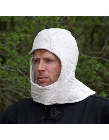 natural padded hood