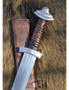 Viking sword with scabbard, functional 2