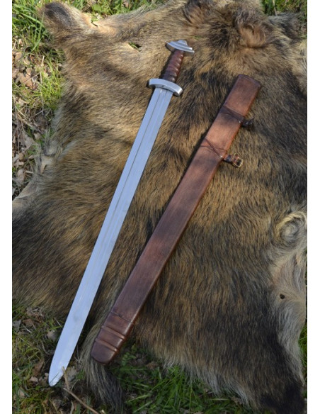 Viking sword with scabbard, functional