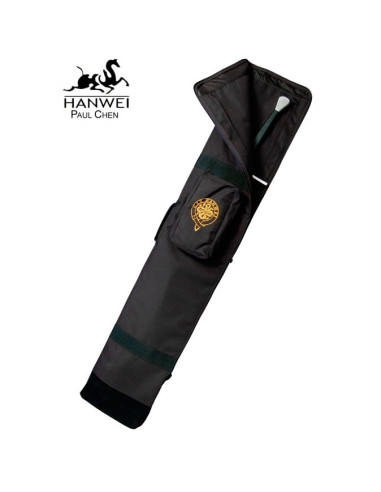 Waterproof Sword Bag with Strap for Katana Black Synthetic Leather  J-22,$15.00 -- ryansword.com