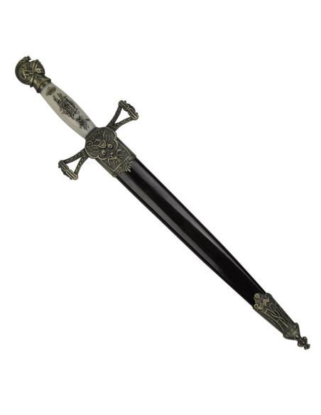 medieval dagger with scabbard (35 cms.) medieval dagger with scabbard (35 cms.)