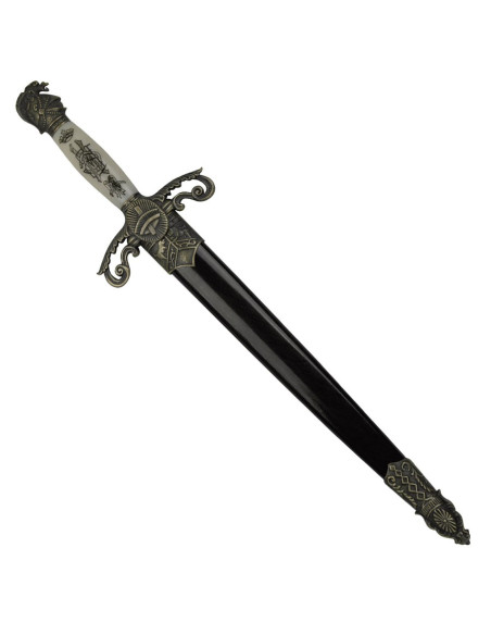 medieval dagger with scabbard (35 cms.) medieval dagger with scabbard (35 cms.)