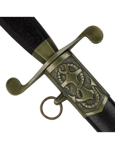 black sailor medieval dagger