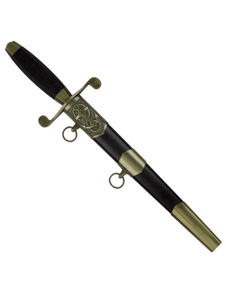 black sailor medieval dagger