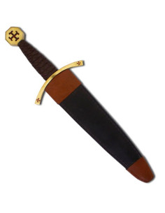 Templar dagger with scabbard 2