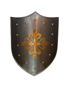 Shield Cross Calatravos brass