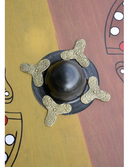 wooden viking shield