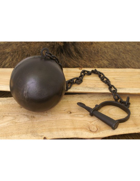 Ball and chain shackle Ball and chain shackle