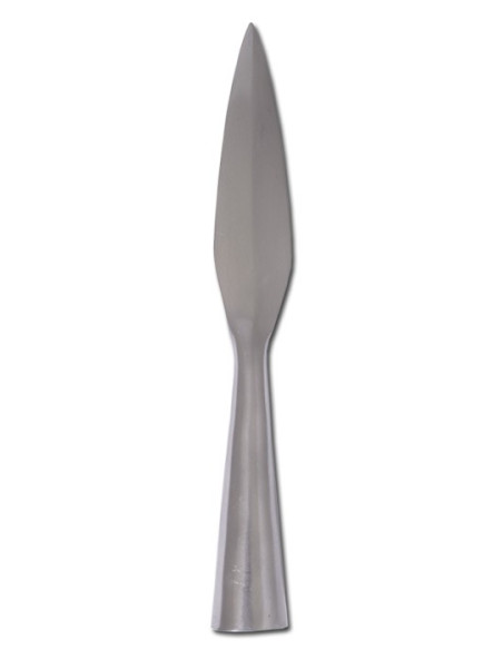Medieval spearhead, 28.5 cms. Medieval spearhead, 28.5 cms.