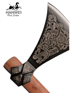 Viking Mammen axe, 44.5 cms. 2