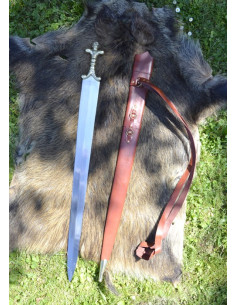 Celtic longsword with scabbard