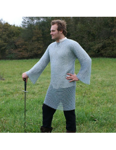 Steel chain mail, long sleeve