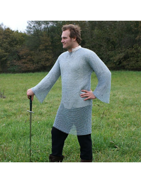 Steel chain mail, long sleeve