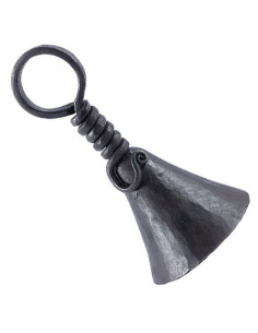 Hand forged medieval bell