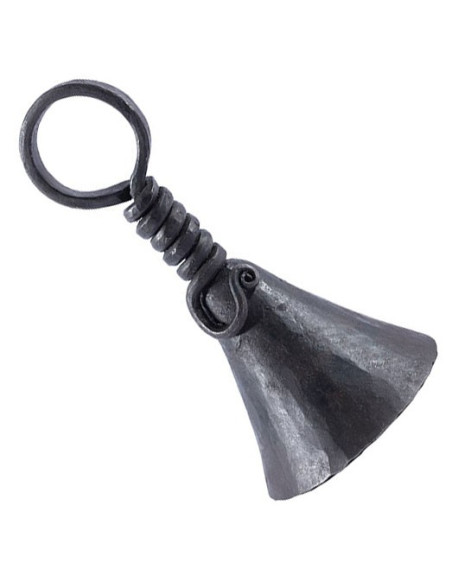 Hand forged medieval bell