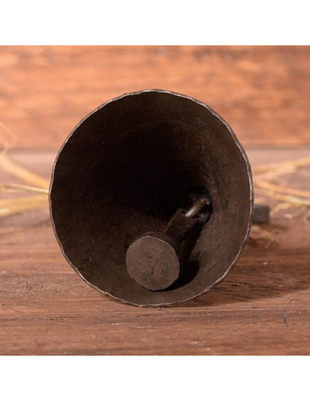 Hand forged medieval bell
