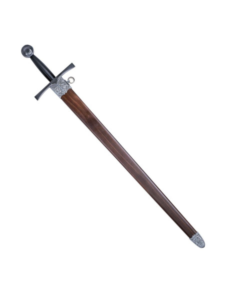 Medieval sword one hand with scabbard