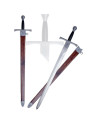 Medieval sword one hand with scabbard