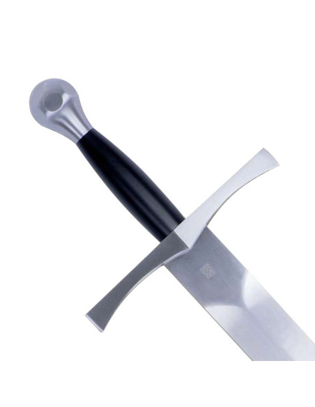 Functional medieval sword with scabbard