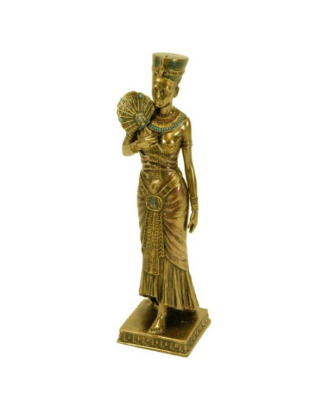 Egyptian Queen figure with fan