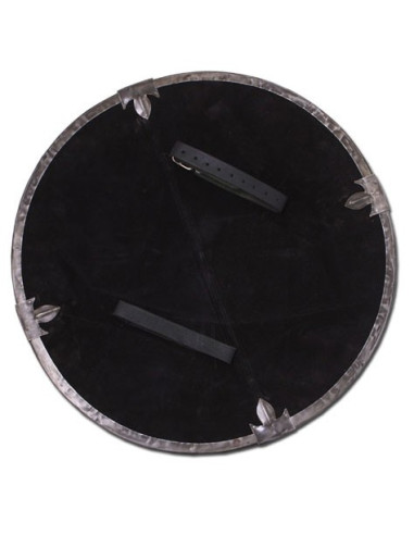 Wooden Viking shield, 61 cms.