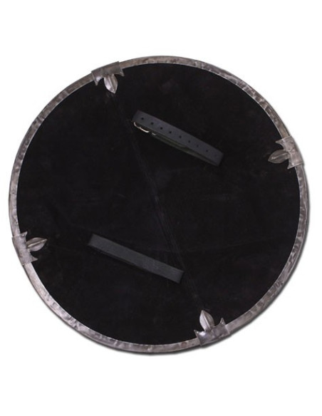 Wooden Viking shield, 61 cms.