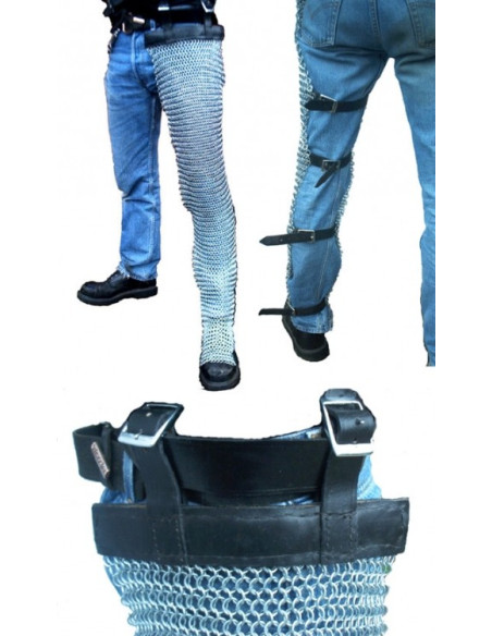 Medieval chainmail legs