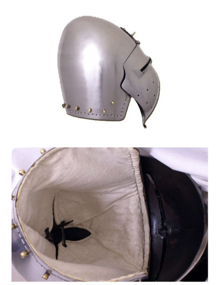 German bacinet with viewer, s. fourteenth