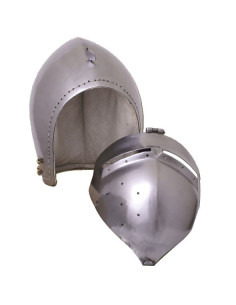 German bacinet with viewer, s. fourteenth 2