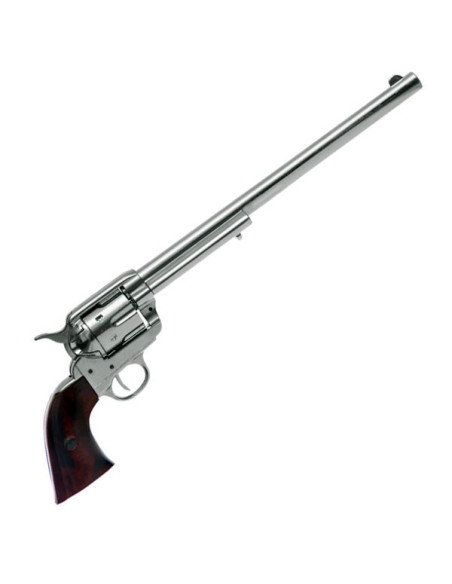 Nickel-plated Peacemaker revolver, USA 1873 Nickel-plated Peacemaker revolver, USA 1873