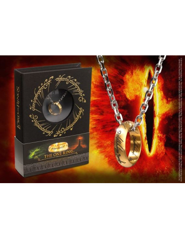 Single ring pendant Lord of the Rings. Bijoux - Accessories. Medieval