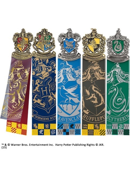 Set of 5 Harry Potter bookmarks