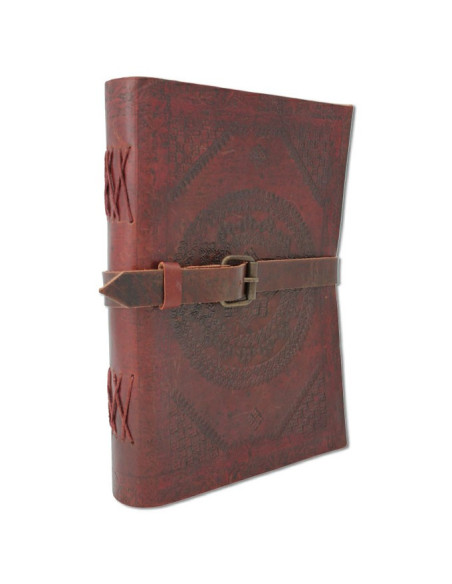 Journal with leather covers