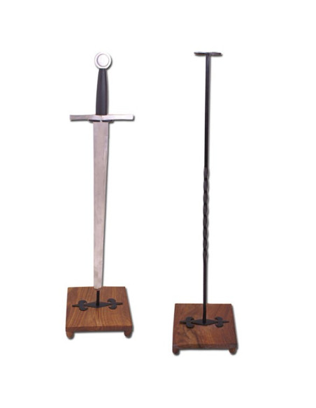 vertical support for sword