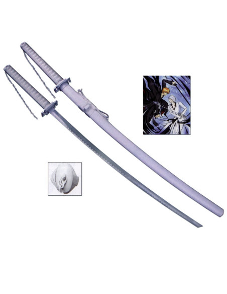 Katana Zanpakuto Hollow White, Bleach Katana Zanpakuto Hollow White, Bleach