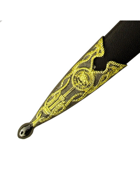 Medieval dagger with scabbard Medieval dagger with scabbard