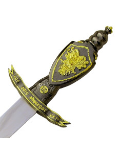 Medieval dagger with scabbard 2