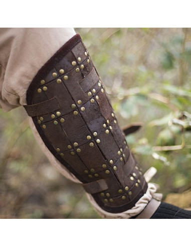 warrior brown greaves