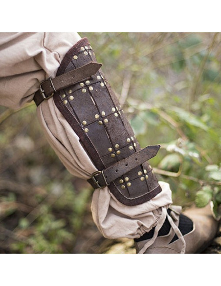 warrior brown greaves