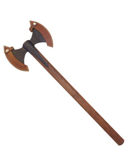 Medieval double axe, 85 cms.