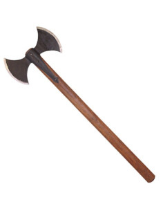Medieval double axe, 85 cms.