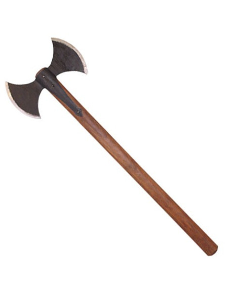 Medieval double axe, 85 cms.