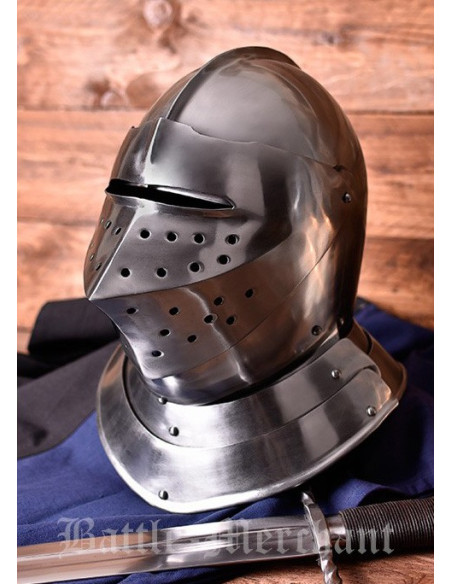 English medieval helmet, s. 16th