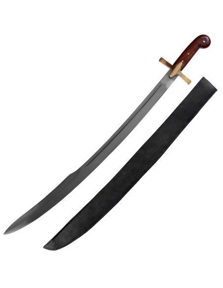 Turkish scimitar with scabbard