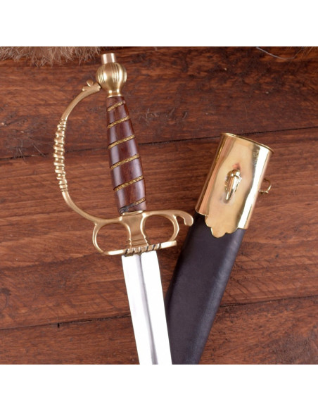 European sword with scabbard, 18th century European sword with scabbard, 18th century