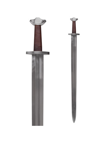 Pointed Viking sword with scabbard
