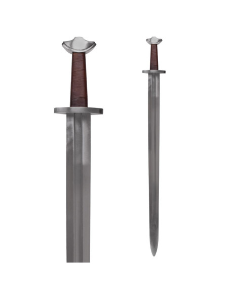 Pointed Viking sword with scabbard