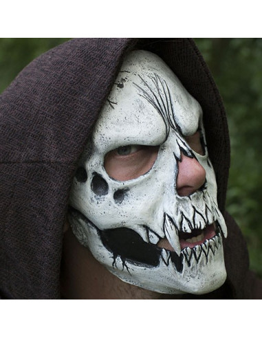 Adjustable white skull mask ⚔️ Medieval Shop