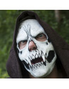 white skull mask