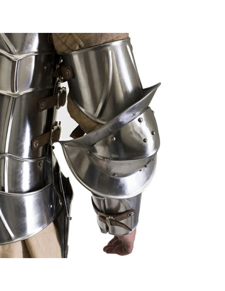 Articulated arms gothic medieval armor